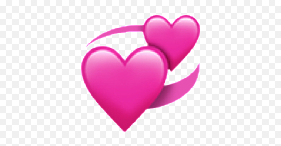 Ios Emoji Iphone Ios Heart Hearts Spin Edit Stic - Iphone Emoji Hearts Png,Emoji Hearts