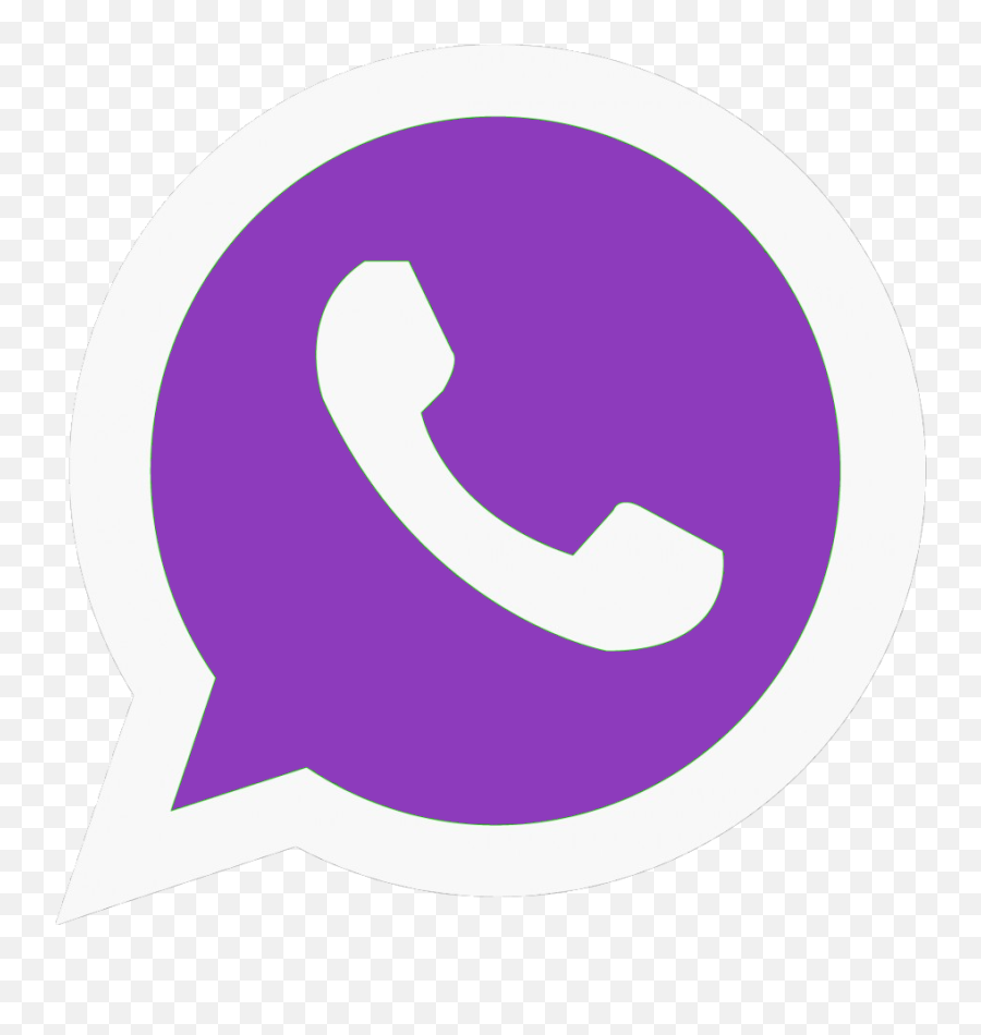 Whatsapp Logo Icon Png Android Ios 12 - Png4u Purple Whatsapp Logo Png Emoji,Android Wave Emoji