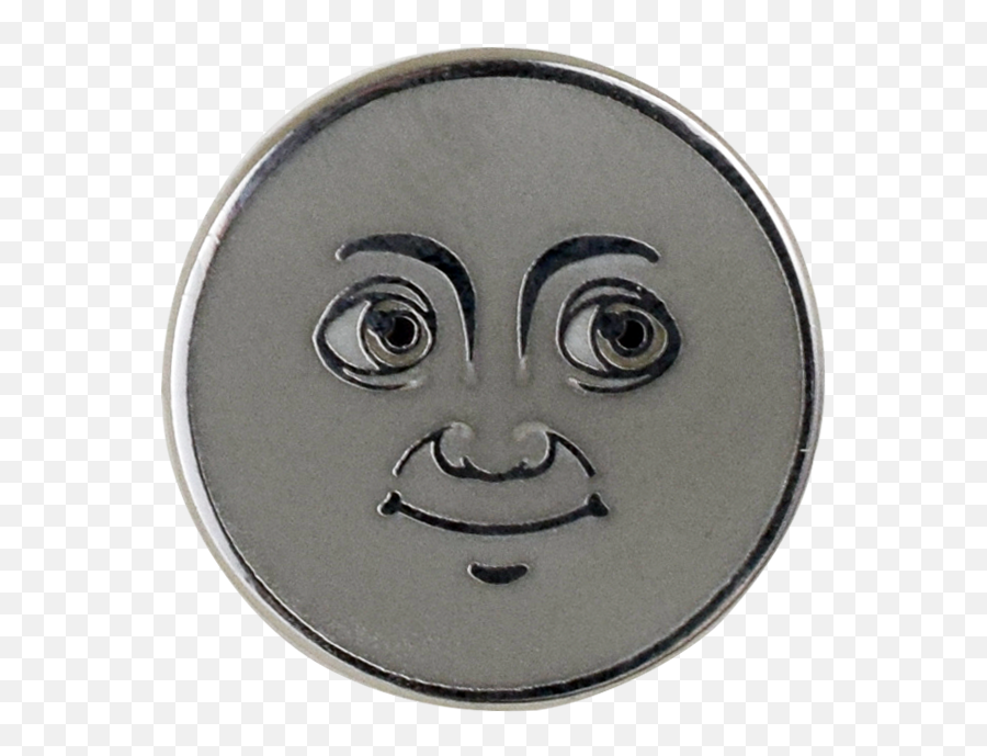 Moon Emoji Pin - Portable Network Graphics,Moon Emoji