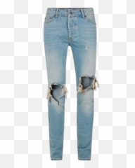 Pants Jeans Ripped Clothes Clothing - Knee Ripped Jeans Skinny Topman Emoji,Emoji Pants