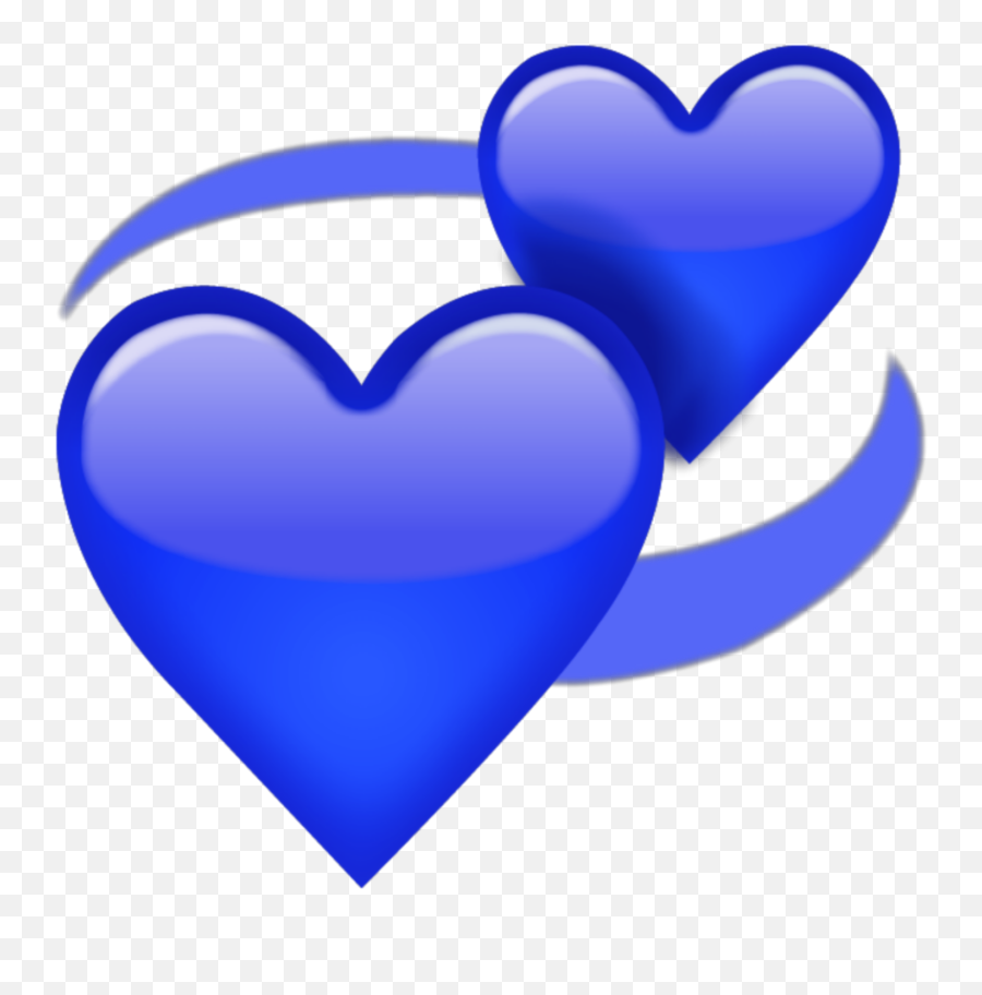 Emojis Emoji Love Apple Smiley Blue - Heart Emoji Png Transparent,Apple Icon Emoji