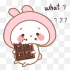 Little Bunny Stickers For Whatsapp - Cartoon Emoji