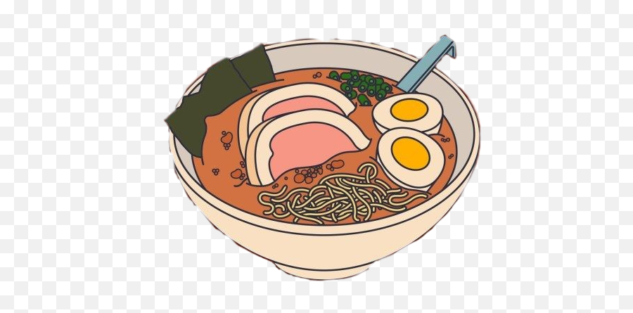 Ramen Noodle Noodles Kawaii Anime - Ramen Draw Emoji,Ramen Emoji