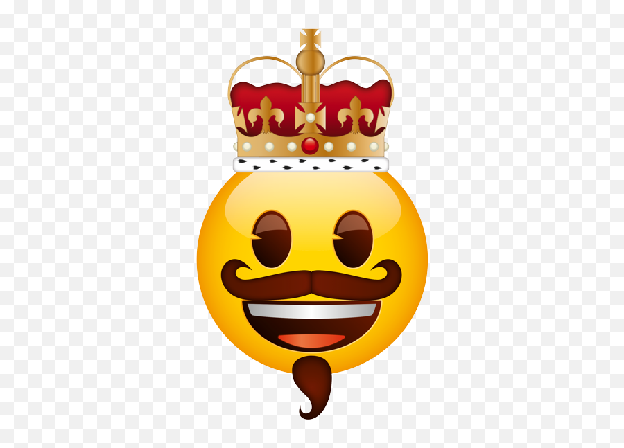 Emoji - Smiley,Crown Emoticon