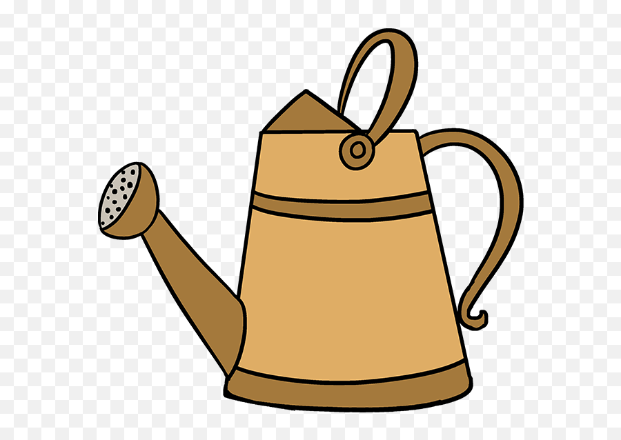 How To Draw A Watering Can - Draw A Watering Pot Emoji,Watering Can Emoji