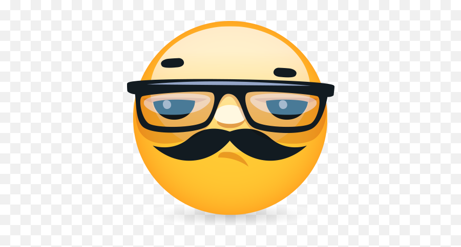 Gözlüklü Emoji Png Png Image - Gözlüklü Emoji,Gunshot Emoji