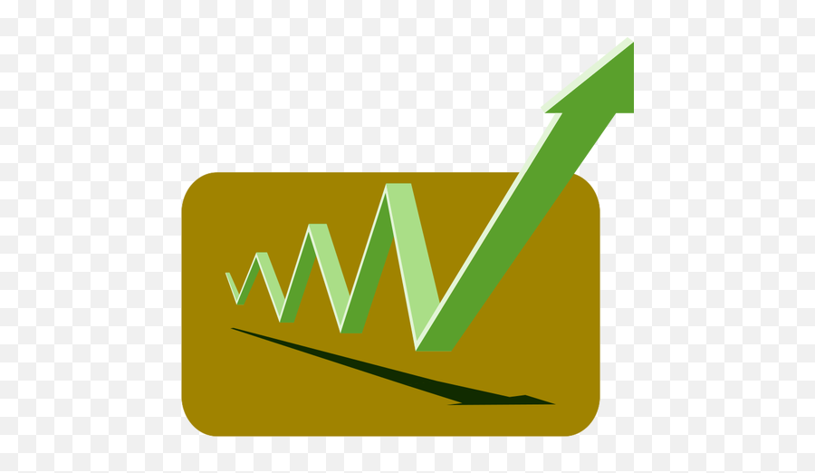 Green Financial Graph - Png Emoji,Push Pins And Needles Emoji