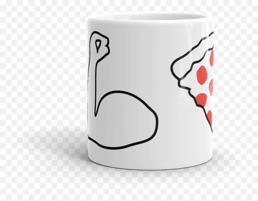 Emoji Mug Forza Pizza - Coffee Cup,Egg Emoji