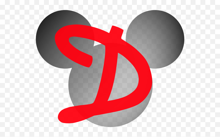 D Letter Upon Three Circles - Mickey Mouse Letters Emoji,Disney Castle Emoji
