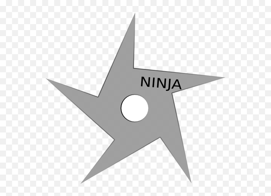 Ninja Star Maze Transparent Png - Ninja Star Clipart Emoji,Throwing Stars Emoji