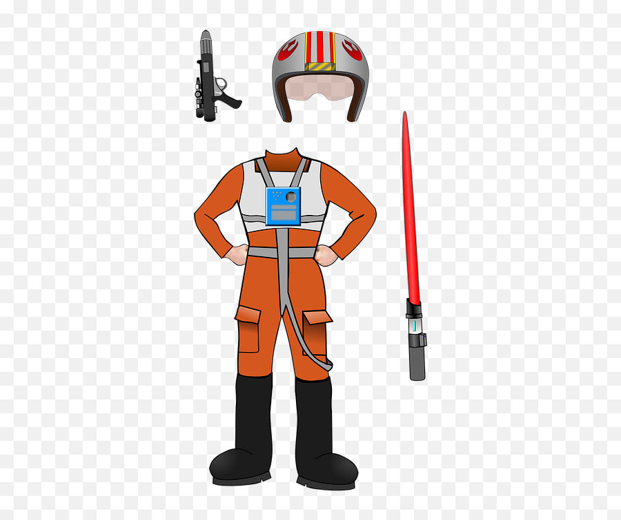 Pilot Must Astronaut Suit - Cartoon Emoji,Star Wars Emoji For Facebook