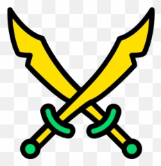 Golden Era Emoji Stickers - Rpg Sword Icon