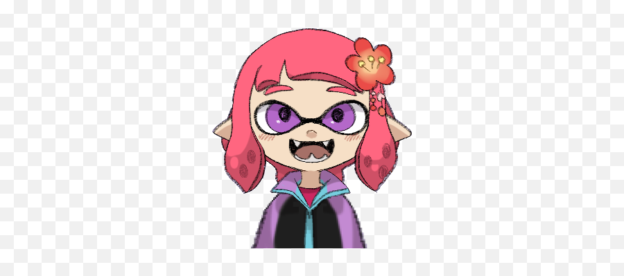 Spook Your Friends With Electron - Hat Kid Inkling Emoji,Spook Emoji