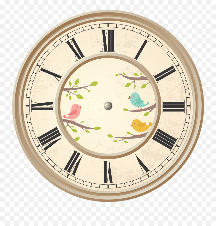 Clock Emoji - Clock Different Parts Png Download Original Old Town Clock Face,Clock Emoji