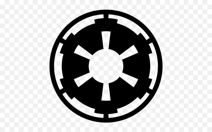 Emblem Of The First Galactic Empire - Star Wars Empire Logo Emoji,Star Wars Emoji