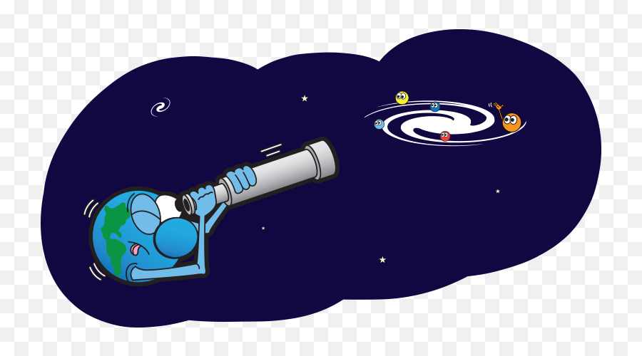 Telescope Clipart Png Characters 42 Stunning Cliparts - Earth With Telescope Cartoon Emoji,Telescope Emoji