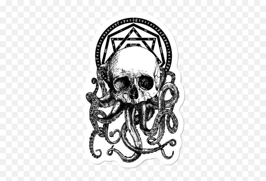 Download Hd Ghost Of Disapproval - Cthulhu Black And White Emoji,Disapproval Emoji