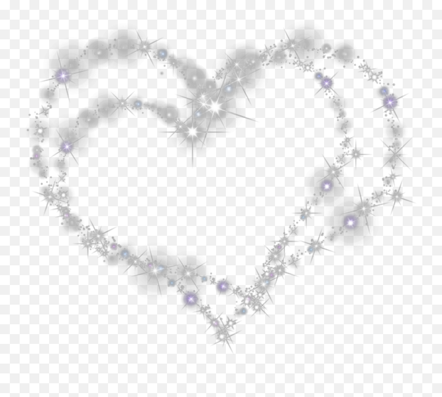 Ftestickers Hearts Sparkle Glitter - Sparkle Glitter Heart Png Emoji,Heart With Sparkles Emoji