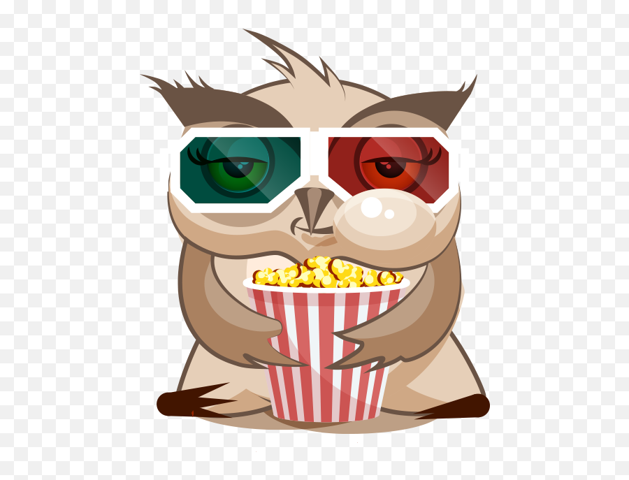 Chubby Owls Stickers By Sumair Jawaid - Owl Watching Movie Emoji,Owl Emoji Iphone