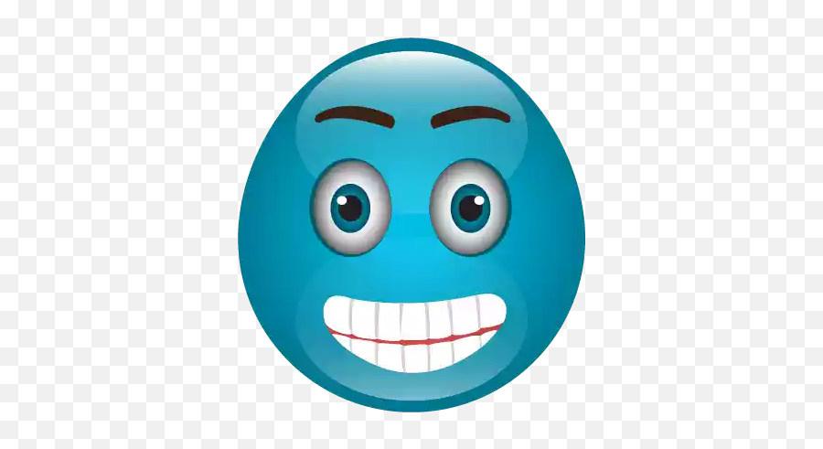 Cute Blue Emoji Download Png Image - Smiley,Teal Emoji