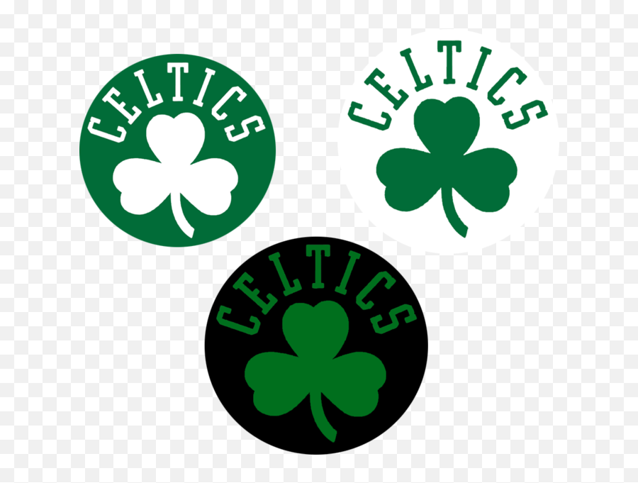 3 Celtics Shamrock Logo Psd Official Psds - White Boston Celtics Logo Emoji,Celtics Emoji