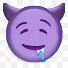 Iphone Iphoneemoji Emoji Emojis Devil - Cartoon