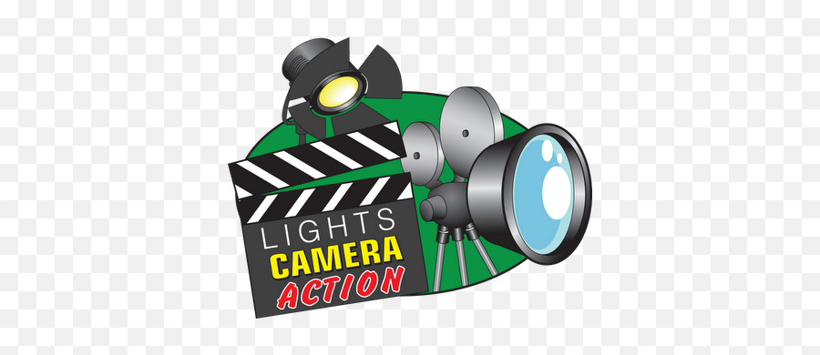 Lights Camera Action Clipart - Lights Camera Action Free Emoji,Emoji Light Camera Action