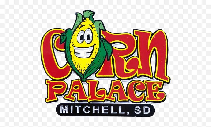 Corn Palace One Ear Magnet - Corn Palace Gift Shop Clipart Cartoon Emoji,Emoji Corn