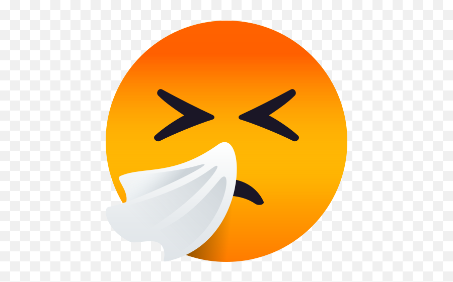 Emoji Sneezing Face Sick To Copy - Cara Confusa,Sneeze Emoji