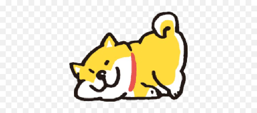 Shiba Emoji Whatsapp Stickers - Stickers Cloud Happy,Emoji Puppy