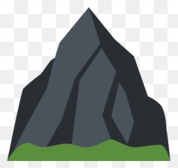 Mountain emoji clipart Free download transparent PNG - Emoji Png