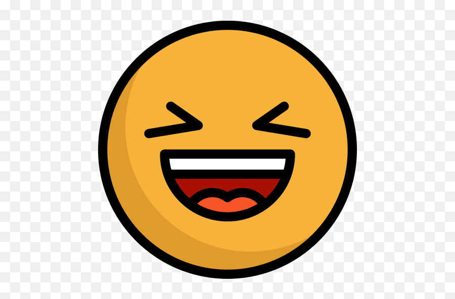 Laughing Emoji Png Icon - Button Icon,Laughing Emoji
