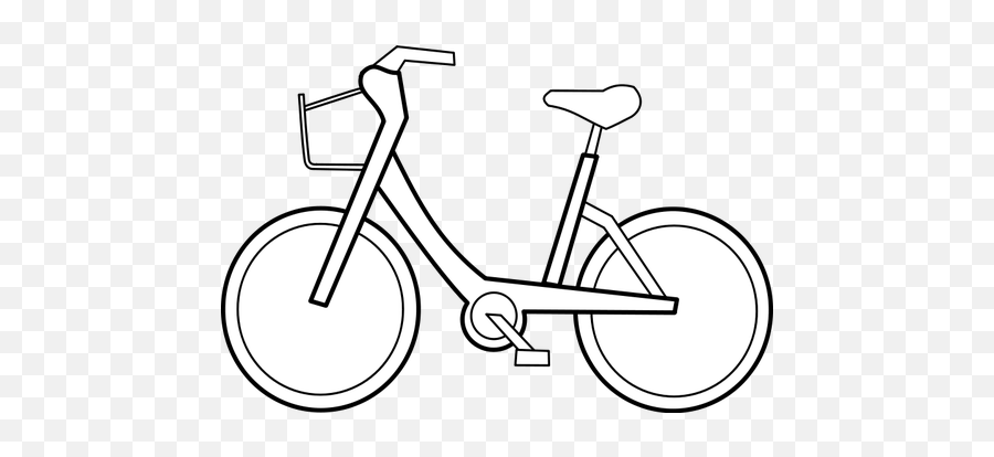 Kolo Vektorové Obrysy - Cycle Clipart Black And White Emoji,Bicycle Emoji