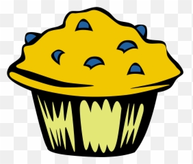 Muffin Blueberry Breakfast Food Baked - Muffin Clip Art Emoji,(y) Emoticon