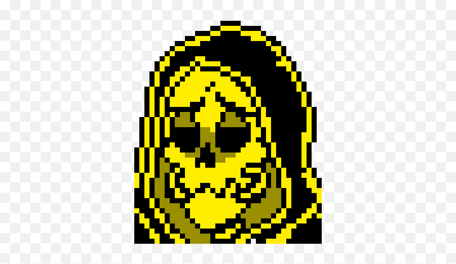 Fellswap Gold People Bothered - Pixel Art Maker Fellswap Gold Emoji,Reading Emoticon