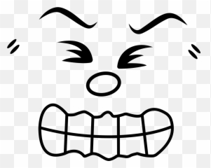 Anger Comic Angry Emoji Emoticon - Pain Clipart,Angry Emoji
