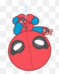 Iron Spiderman Clipart Homecoming Png - Clipartix Chibi Spiderman Homecoming Emoji,Spiderman Emoji