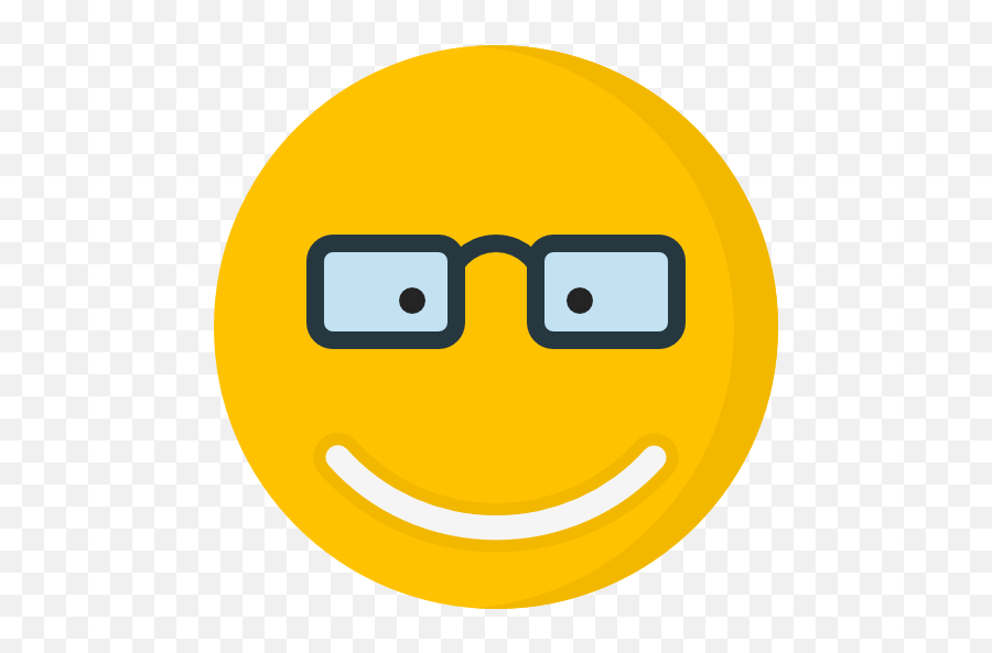 Smiley Emoticon Computer Icons - Icon Emoji,Nerd Face Emoji