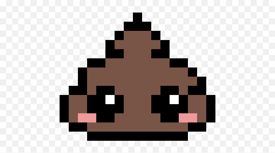 Pixilart - Emoji By Aidan123 Poop Emoji Pixel Art,Fast Emoji