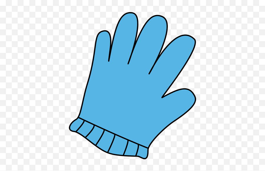 Library Of Blue Mitten Picture Transparent Png Files - Glove Clipart Emoji,Mitten Emoji