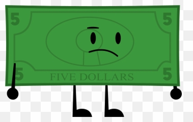 5 Dollar Bill Cool Insanity Wiki Fandom - Clip Art Emoji