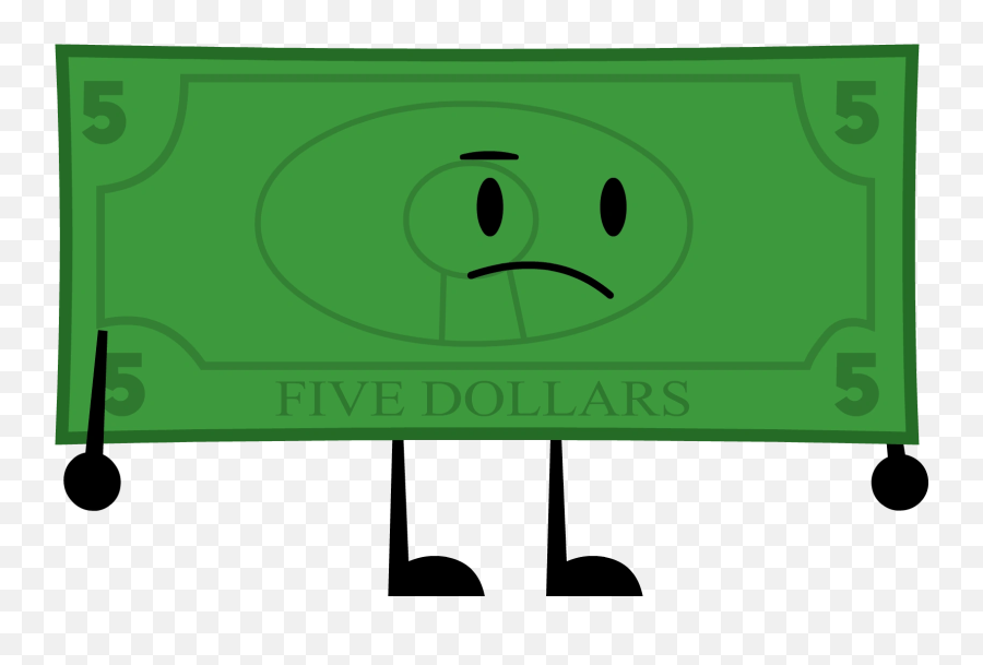 5 Dollar Bill Cool Insanity Wiki Fandom - Clip Art Emoji,Cool Emoticon Text