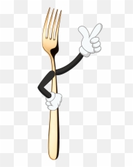 Pointing - fork Clipart Full Size 1838152 Art Emoji