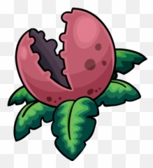 Snowball Eating Plant - Club Penguin Leaf Emoji