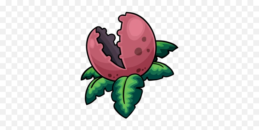 Snowball Eating Plant - Club Penguin Plant Leaf Emoji,Venus Fly Trap Emoji