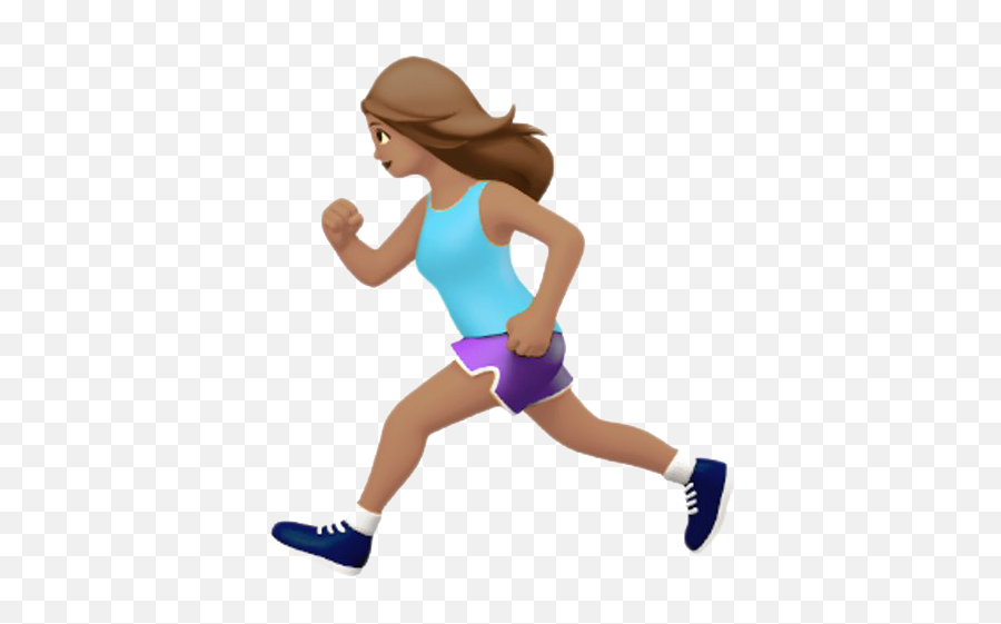 Download Running Lady Emoji Hd Png Download - Uokplrs Running Emoji,Shoe Emojis