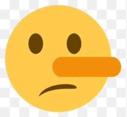 Lying Face Emoji Clipart -