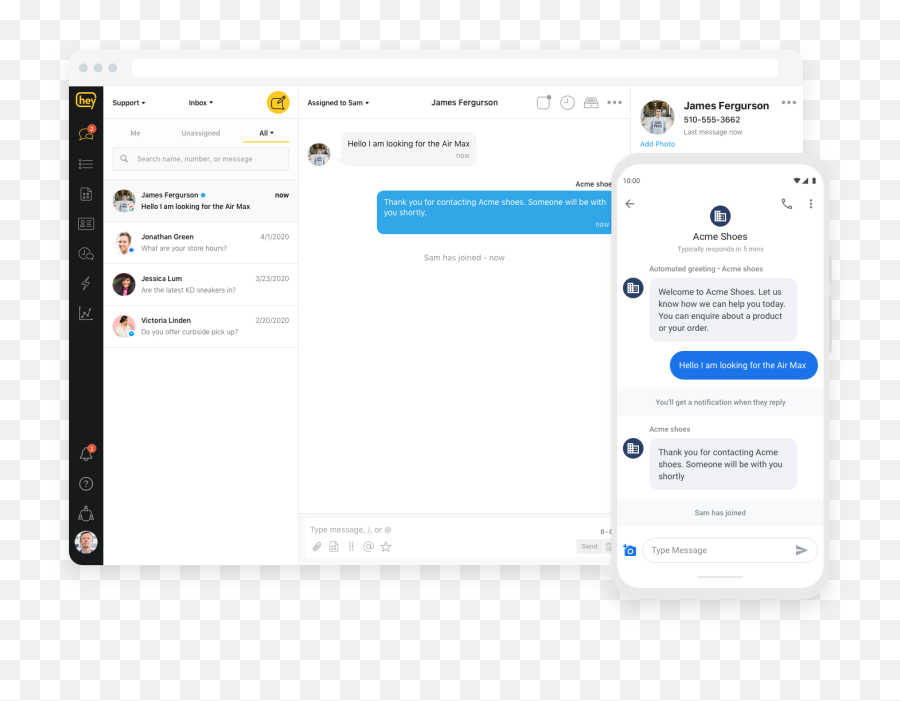 Announcing Heymarket Support For Googleu0027s Business Messages - Technology Applications Emoji,Shoe Emojis App