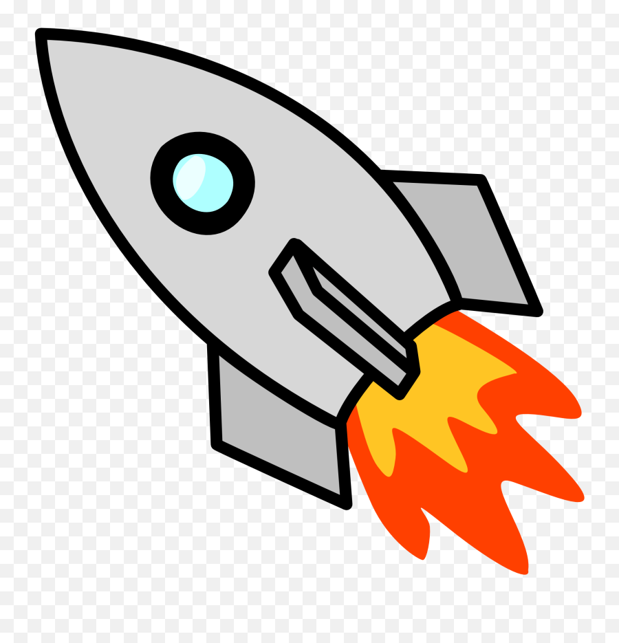 Free Orange Spaceship Cliparts Download Free Clip Art Free - Rocket Ship Drawing Easy Emoji,Alien Rocket Emoji