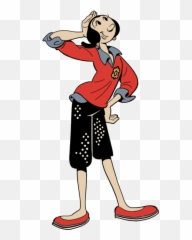 Olive Oil Popeye Cartoon - Emoji
